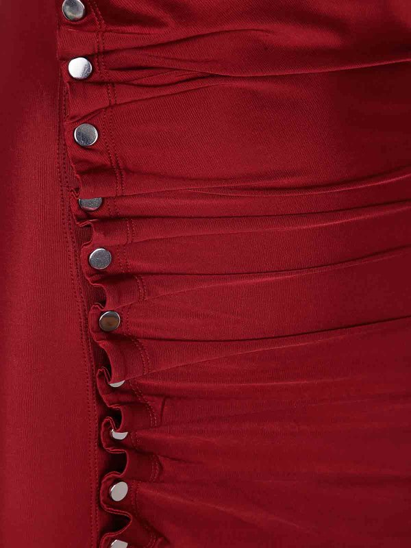 The Best Shops RABANNE: Vestidos media pierna - Vestido Midi - Rojo