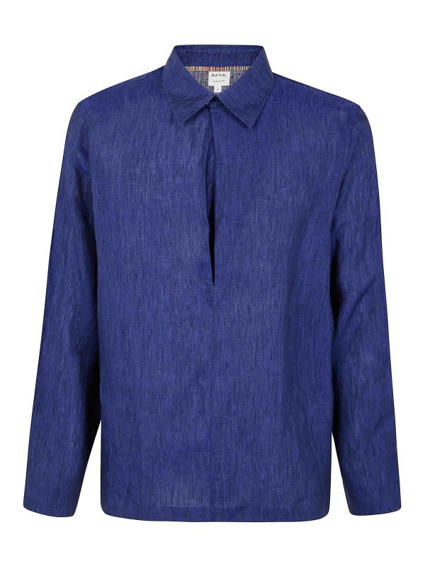 PAUL SMITH: シャツ - シャツ - ブルー