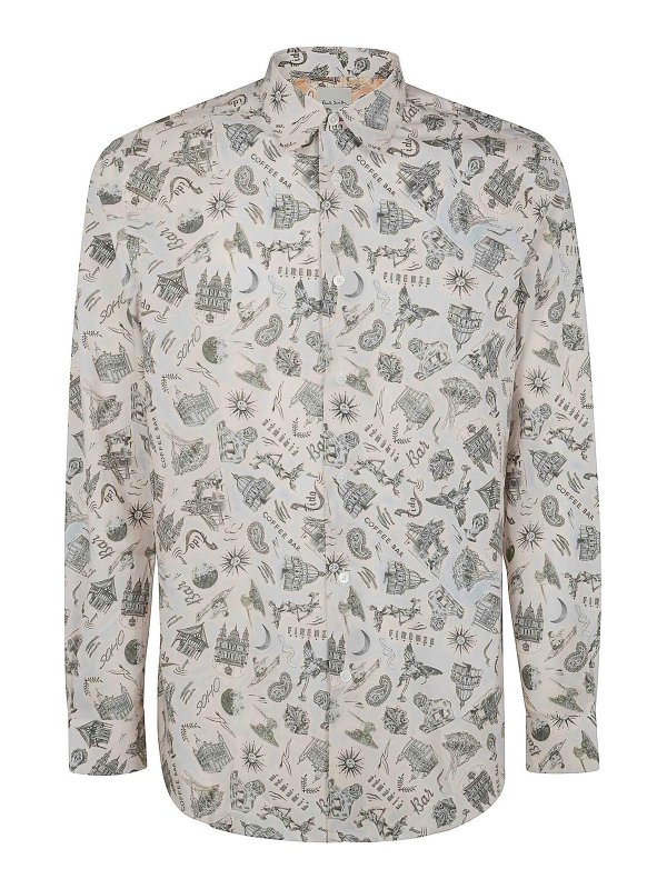 PAUL SMITH: Camisas - Camisa - Azul