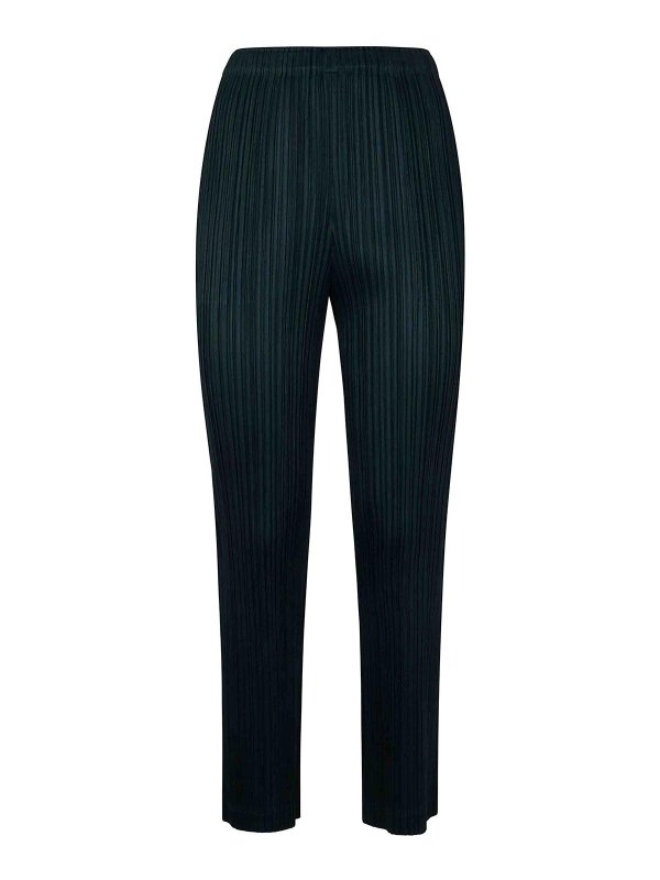 PLEATS PLEASE ISSEY MIYAKE: casual trousers - Casual pants