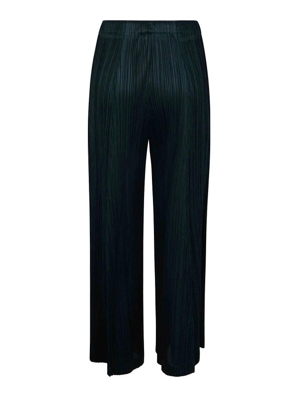 PLEATS PLEASE ISSEY MIYAKE: Pantalons casual online - Pantalons Décontractés - Vert