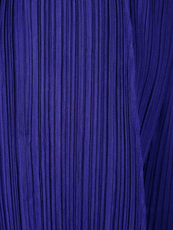 The Best Shops PLEATS PLEASE ISSEY MIYAKE: カジュアルトラウザー - カジュアルパンツ - ブルー
