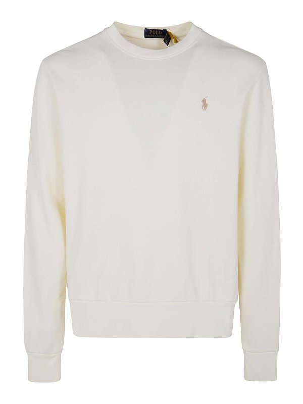 POLO RALPH LAUREN: スウェット＆セーター - スウェットシャツ/セーター - 白
