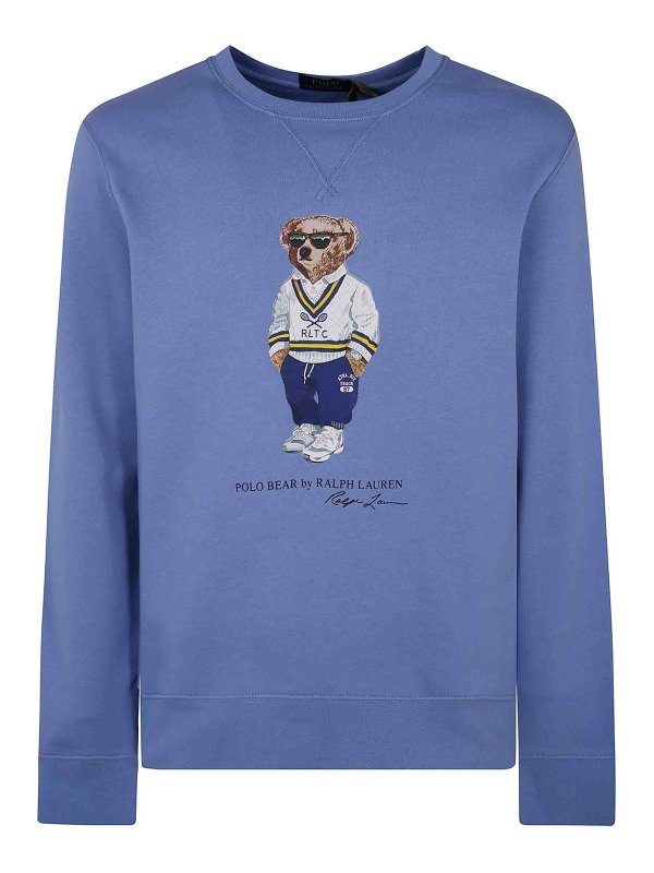 POLO RALPH LAUREN: スウェット＆セーター - スウェットシャツ/セーター - ブルー