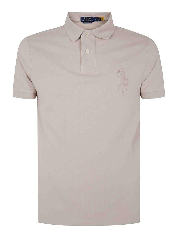 POLO RALPH LAUREN: Poloshirts - Poloshirt - Grau
