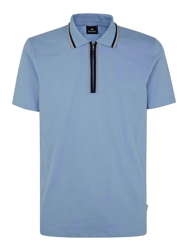 PS BY PAUL SMITH: ポロシャツ - ポロシャツ - ブルー