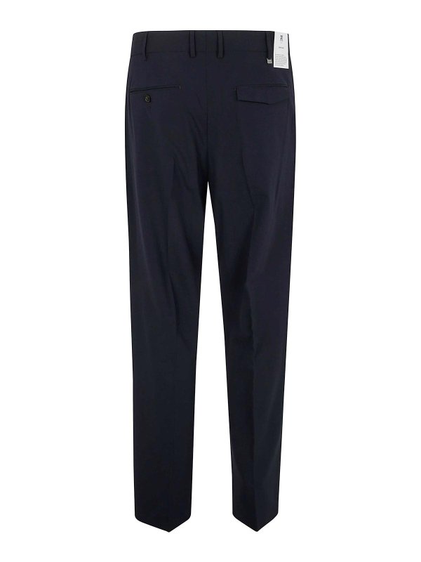 PT TORINO: Pantalons casual online - Pantalons Décontractés - Bleu