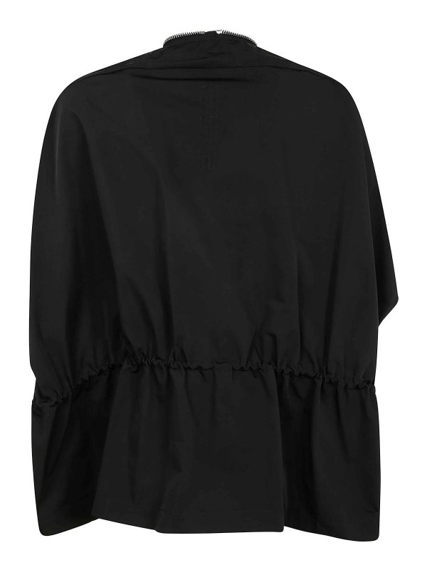 RICK OWENS: Chaquetas de cuero online - Chaqueta De Cuero - Negro