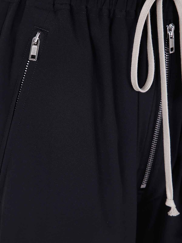 The Best Shops RICK OWENS: スウェットパンツ - トラックスーツ ボトムス - 黒