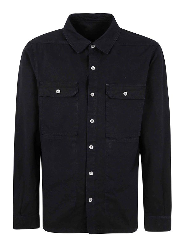 RICK OWENS: casual jackets - Outershirt Jacket