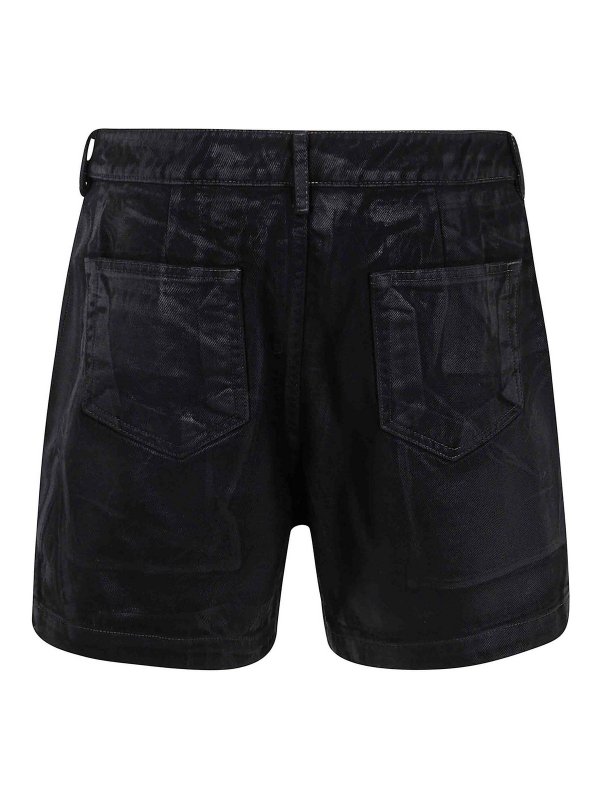 RICK OWENS: Trousers Shorts online - Denim Shorts Geth Cutoffs