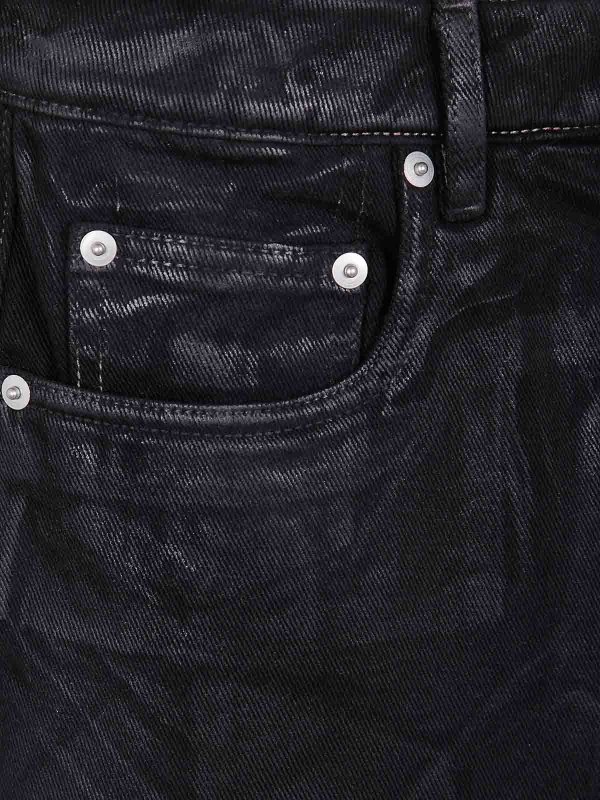 The Best Shops RICK OWENS: Trousers Shorts - Denim Shorts Geth Cutoffs