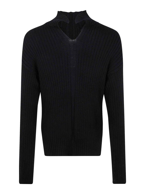 RICK OWENS: クルーネック online - クルーネック - 黒