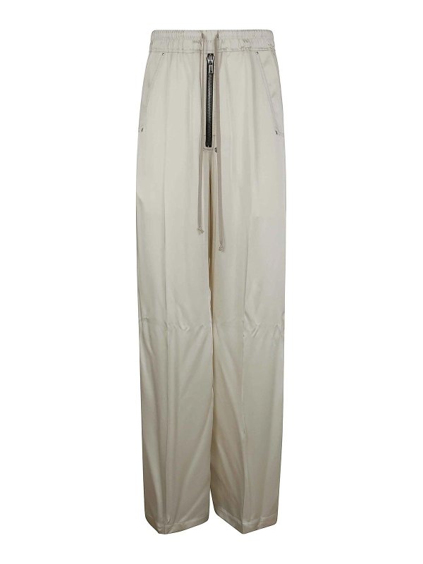 RICK OWENS: casual trousers - Wide Bela Pants