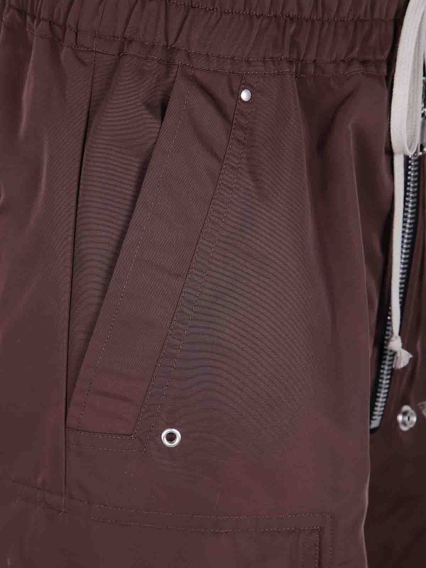 The Best Shops RICK OWENS: カジュアルトラウザー - カジュアルパンツ - 赤