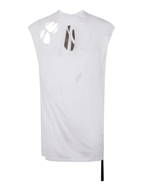 RICK OWENS: t-shirts - Tarp T-Shirt