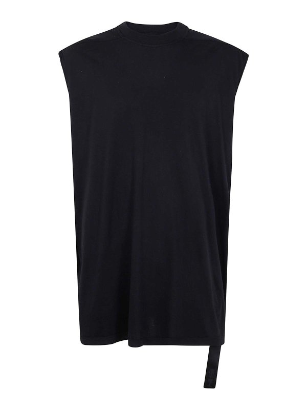 RICK OWENS: Camisetas - Camiseta - Negro