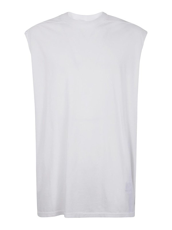 RICK OWENS: T-shirts - T-Shirt - Weiß