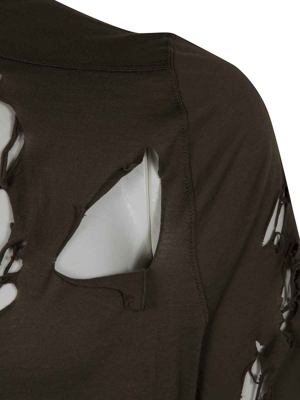 The Best Shops RICK OWENS: Camisetas - Camiseta - Gris