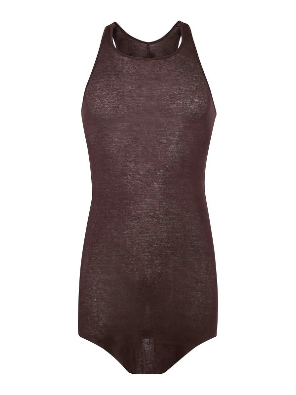 RICK OWENS: トップス＆タンクトップ - トップ/タンクトップ - 赤