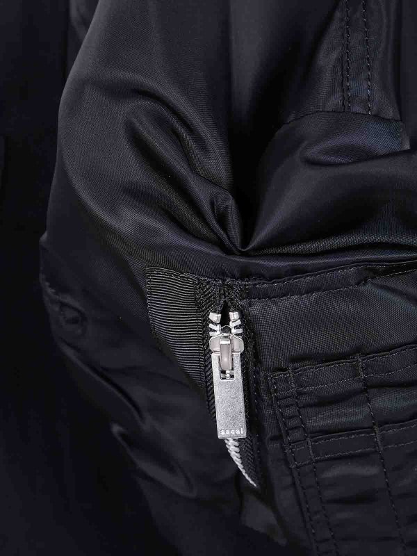 The Best Shops Sacai: ニーレングスドレス - 膝丈ドレス - 黒