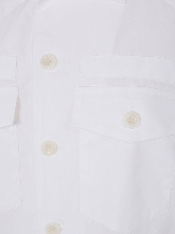 The Best Shops Sacai: Camisas - Camisa - Blanco