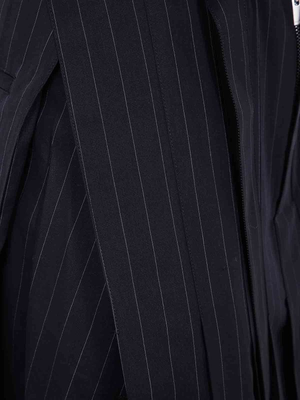 The Best Shops Sacai: Knielange und Midi Röcke - Midirock - Schwarz