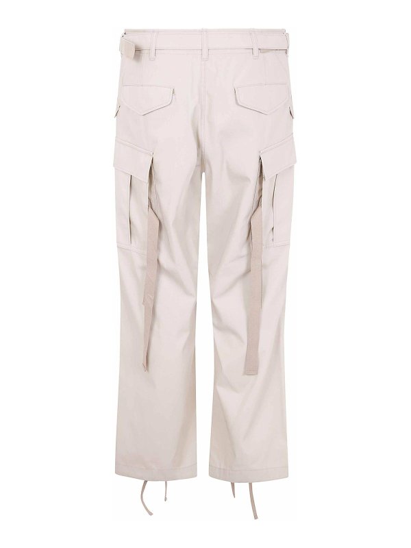 Sacai: casual trousers online - Cotton Twill Pants