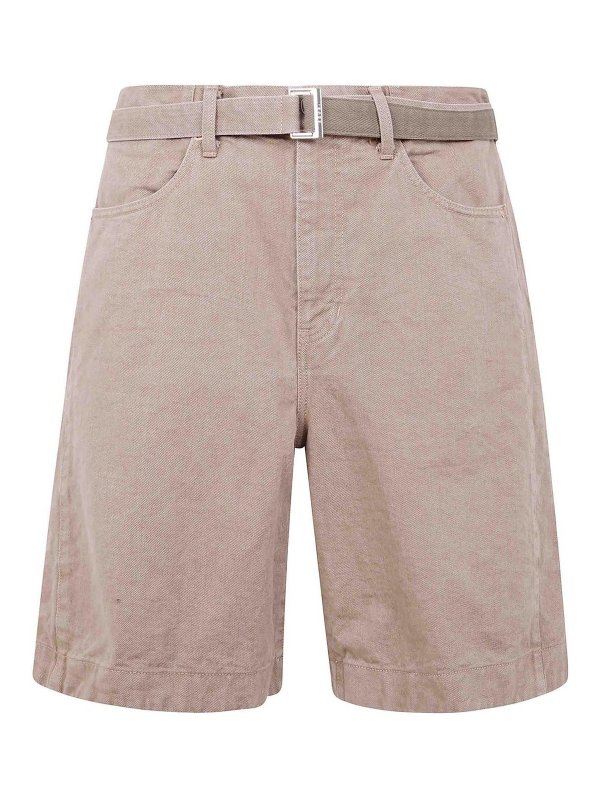 Sacai: Trousers Shorts - Denim Shorts
