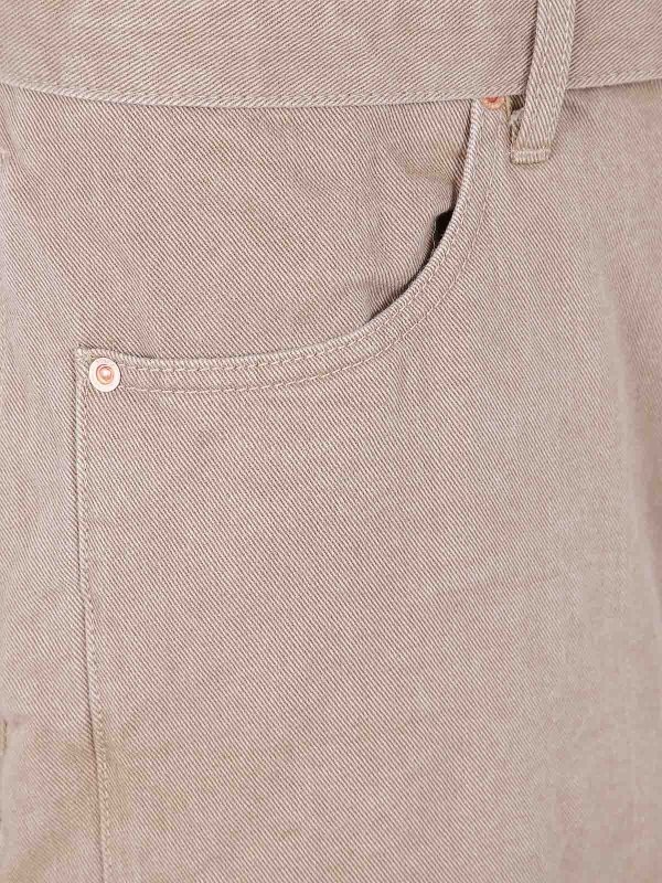 The Best Shops Sacai: Trousers Shorts - Denim Shorts