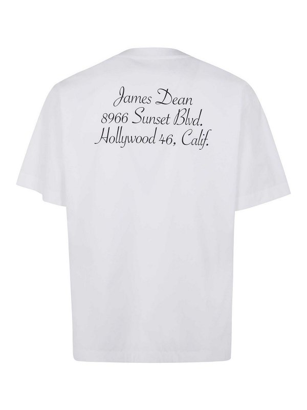 Sacai: T-shirts online - T-Shirt - Weiß