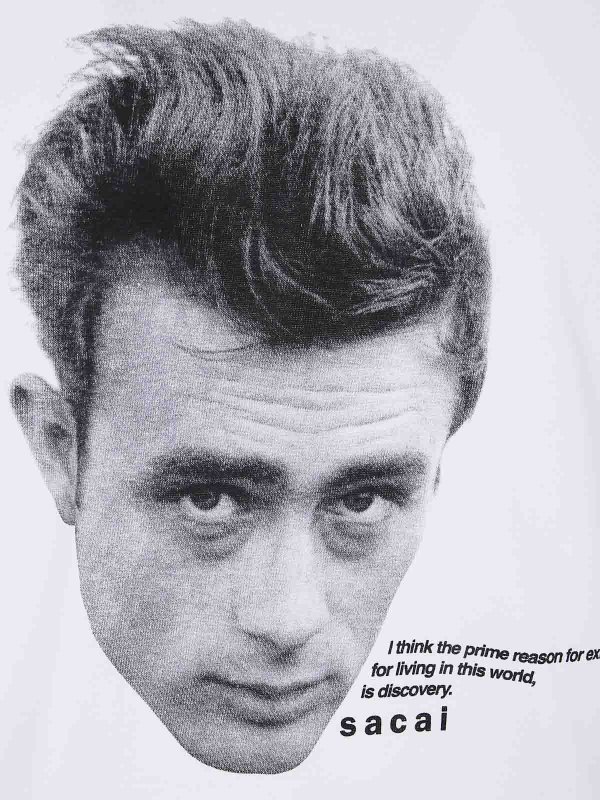 The Best Shops Sacai: T-shirts - T-Shirt - Blanc