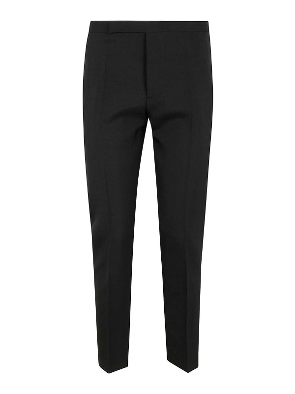 SAPIO: カジュアルトラウザー - カジュアルパンツ - 黒