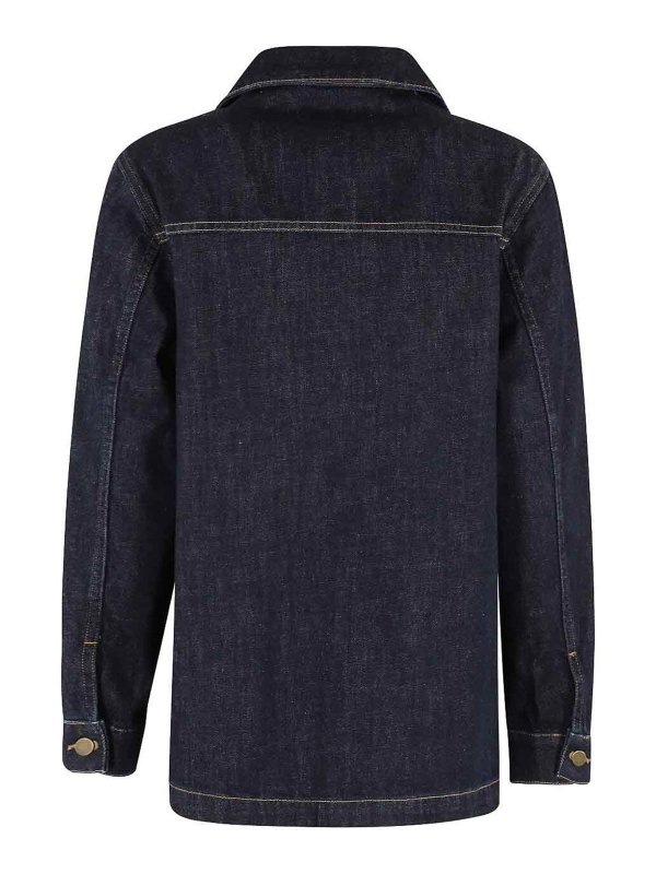 Semicouture: カジュアルジャケット online - カジュアルジャケット - ブルー