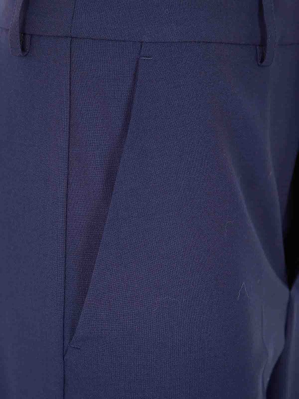 The Best Shops Semicouture: カジュアルトラウザー - カジュアルパンツ - ブルー