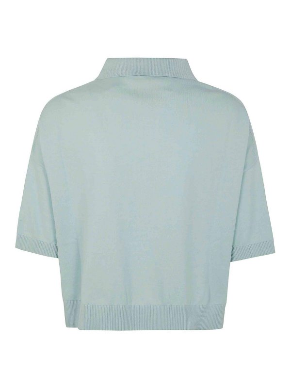 Semicouture: Polos  online - Polo - Bleu