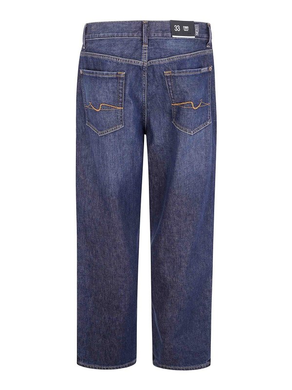 7 FOR ALL MANKIND: straight leg jeans online - Denim jeans