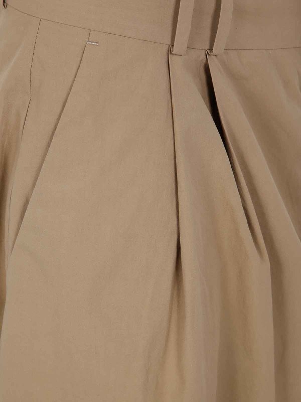 The Best Shops STUDIO NICHOLSON: casual trousers - Double Pleat Volume Pant