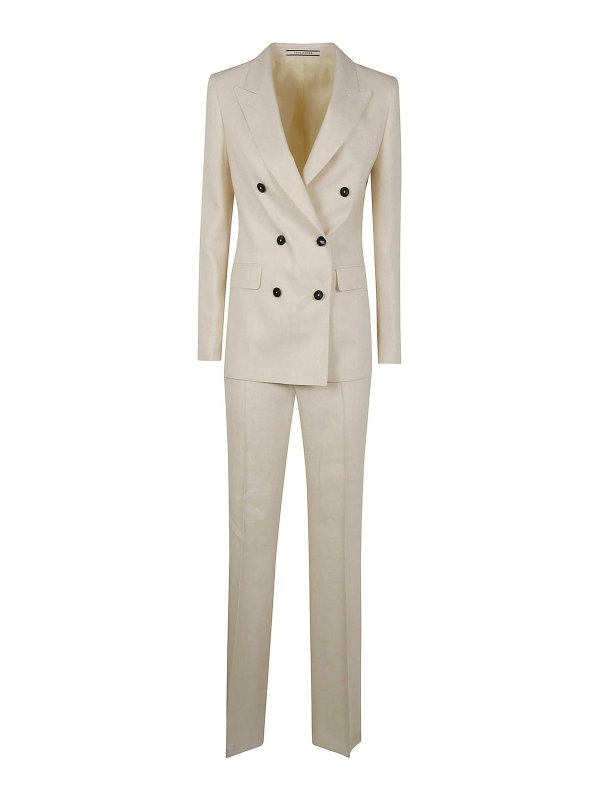 TAGLIATORE: Elegante Anzüge - Anzug - Weiß