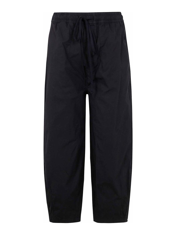 THOM KROM: Pantalons casual - Pantalons Décontractés - Noir