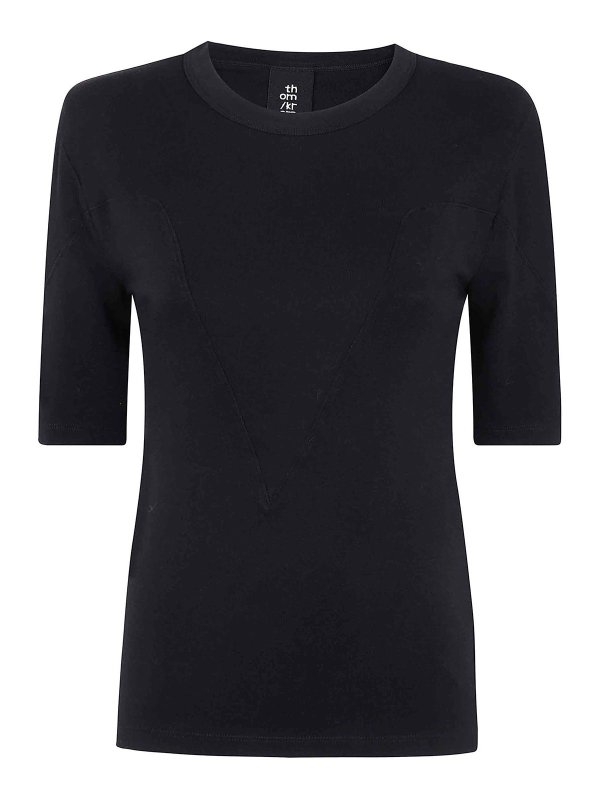 THOM KROM: Tシャツ - Tシャツ - 黒