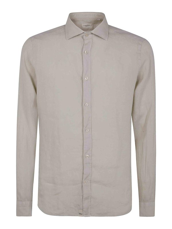 TINTORIA MATTEI: camicie - Camicia classica di lino