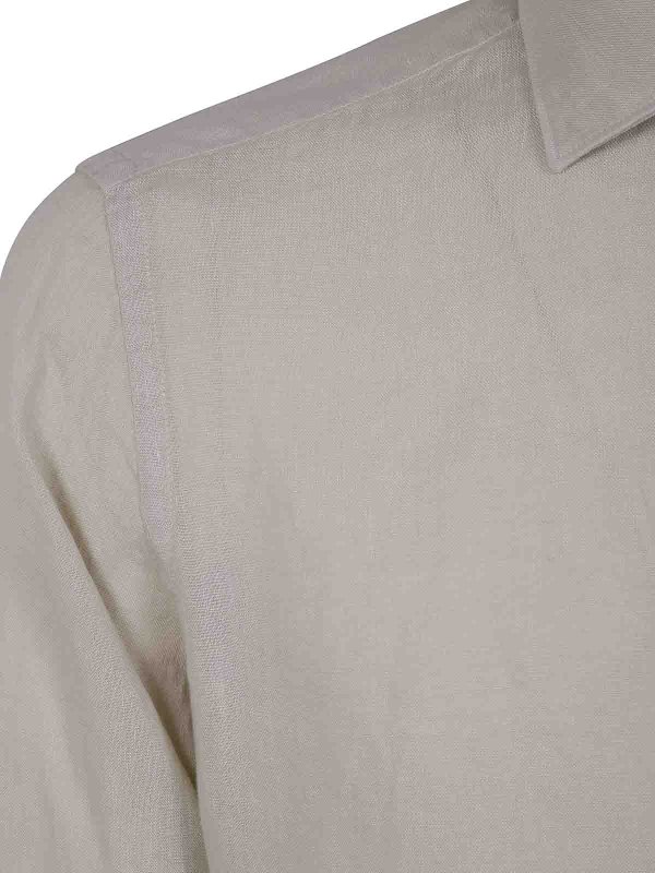 The Best Shops TINTORIA MATTEI: camicie - Camicia classica di lino