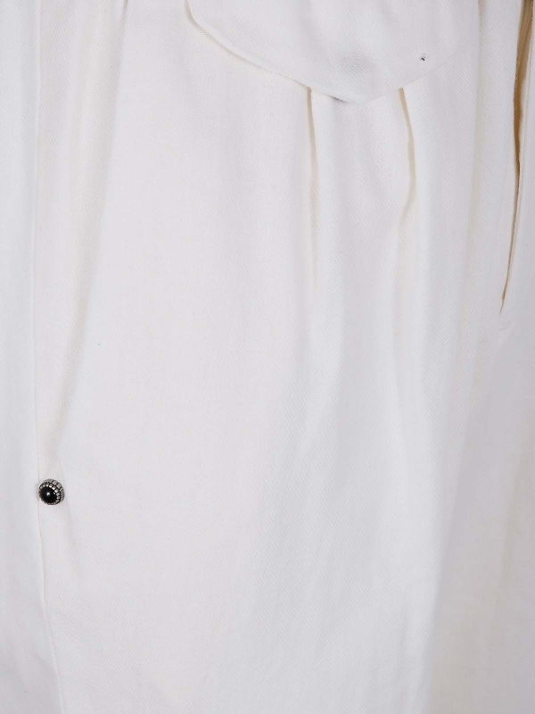 The Best Shops WHITE SAND: pantaloni casual - Pantaloni lunghi