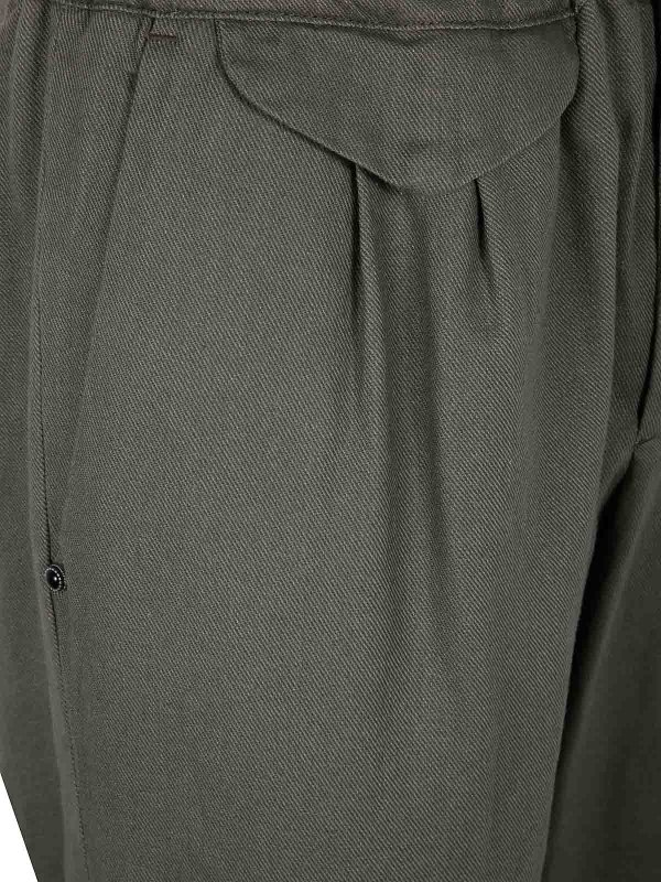 The Best Shops WHITE SAND: casual trousers - Long Trousers