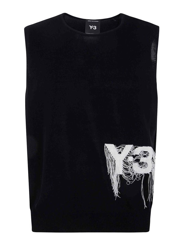 Y-3: vests - Knit Vest