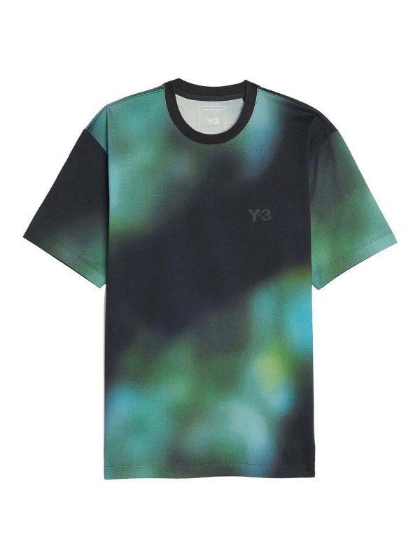Y-3: Camisetas - Camiseta - Multicolor