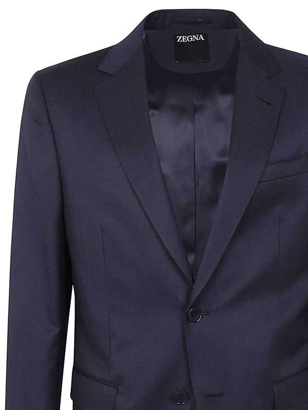 The Best Shops ZEGNA: Vestidos de gala - Traje - Azul