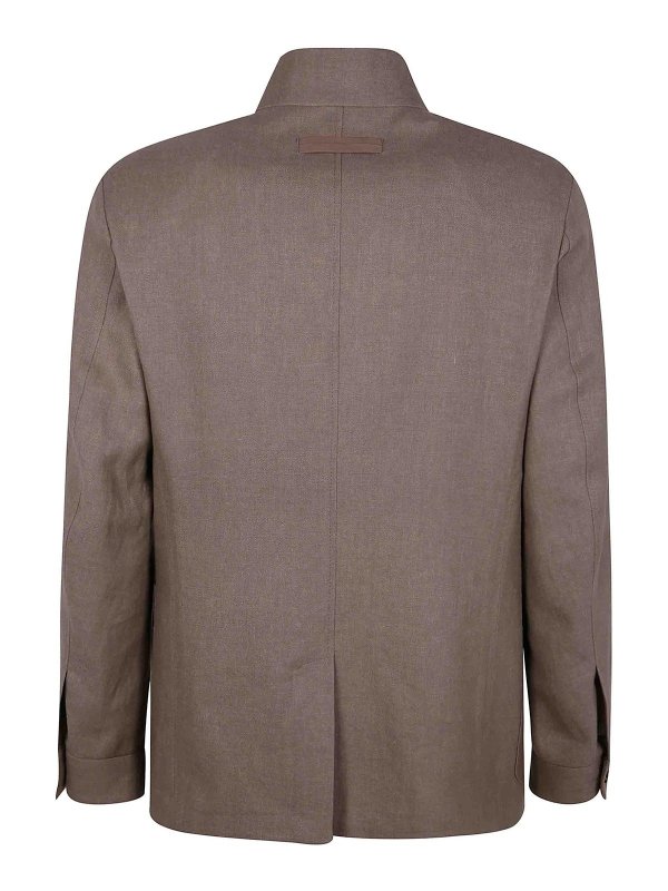 ZEGNA: カジュアルジャケット online - カジュアルジャケット - ブラウン