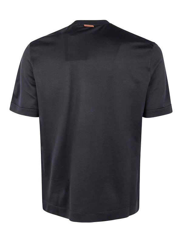 ZEGNA: Camisetas online - Camiseta - Azul